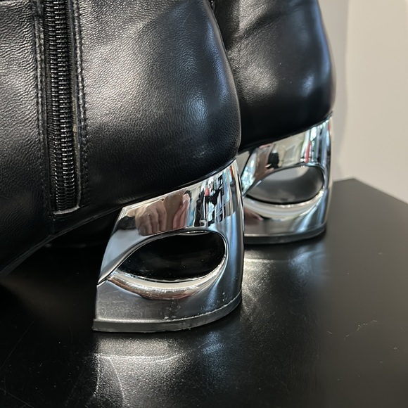 Halston Leather Boots - Picture 3 of 7